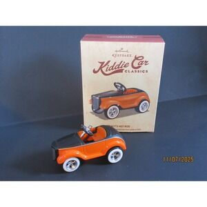 Hallmark Kiddie Car Classics Tracy's Hot Rod 2015 Ornament Die Cast Metal